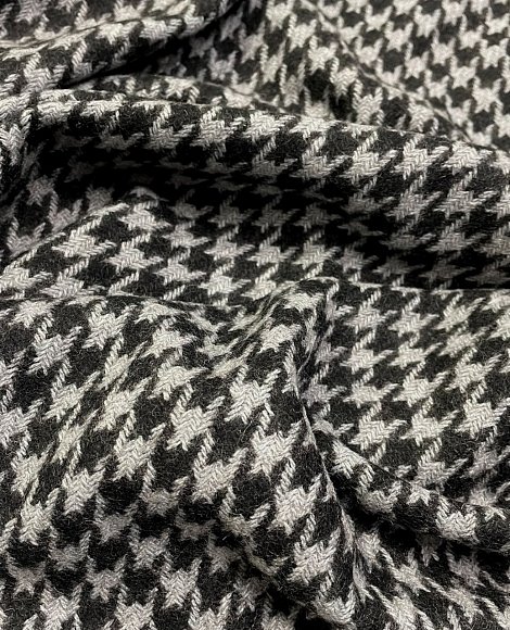 Твид гус.лапка сер\черный