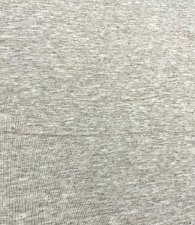 Трикотаж тонкий меланж серый