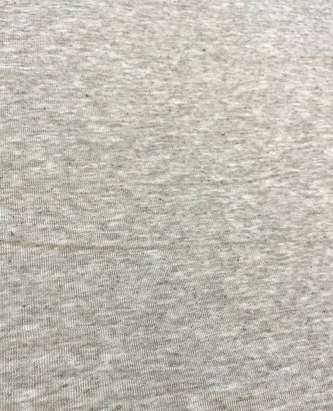 Трикотаж тонкий меланж серый