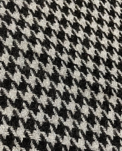 Твид гус.лапка сер\черный