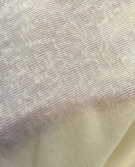 Трикотаж рубчик меланж айвори