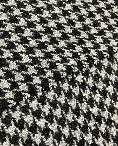 Твид гус.лапка сер\черный